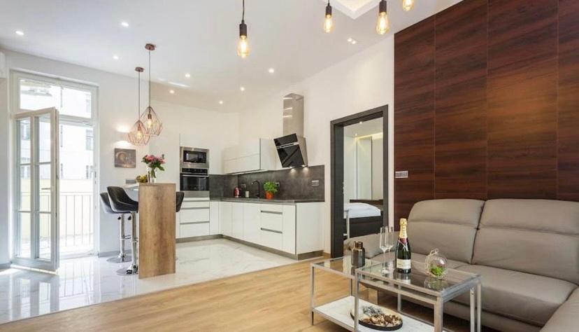 Luxury Apartment On Wenceslas Square Praag Buitenkant foto