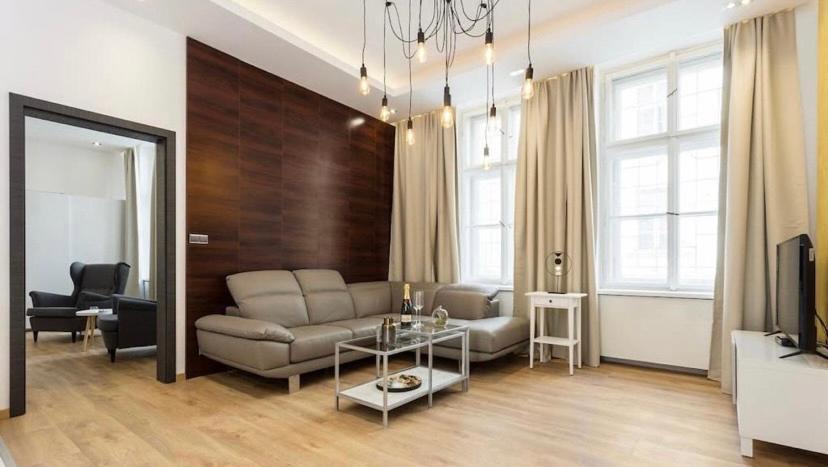Luxury Apartment On Wenceslas Square Praag Buitenkant foto